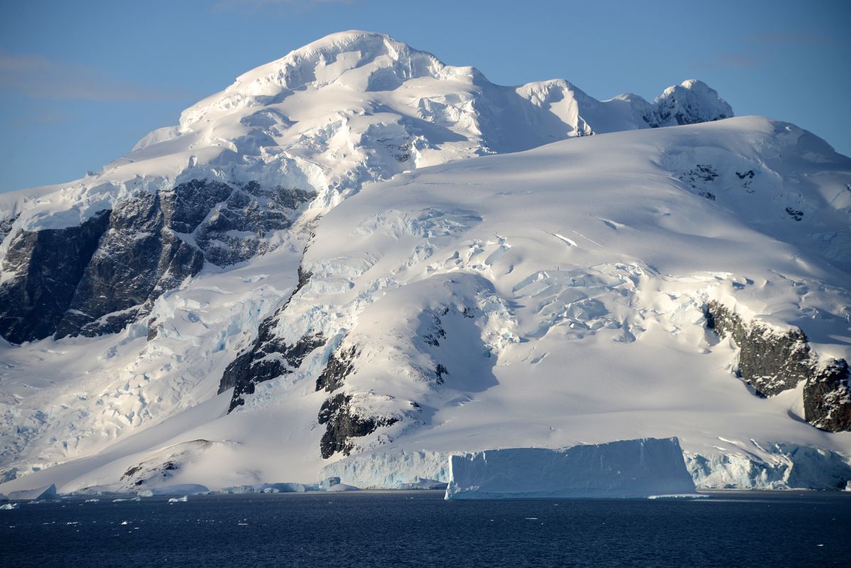 05B Mount Britannia And Glacier On Ronge Island Close Up Near Cuverville Island From Quark Expeditions Antarctica Cruise Ship